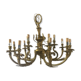 Bronze chandelier