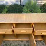 Wicker and canning sideboard
