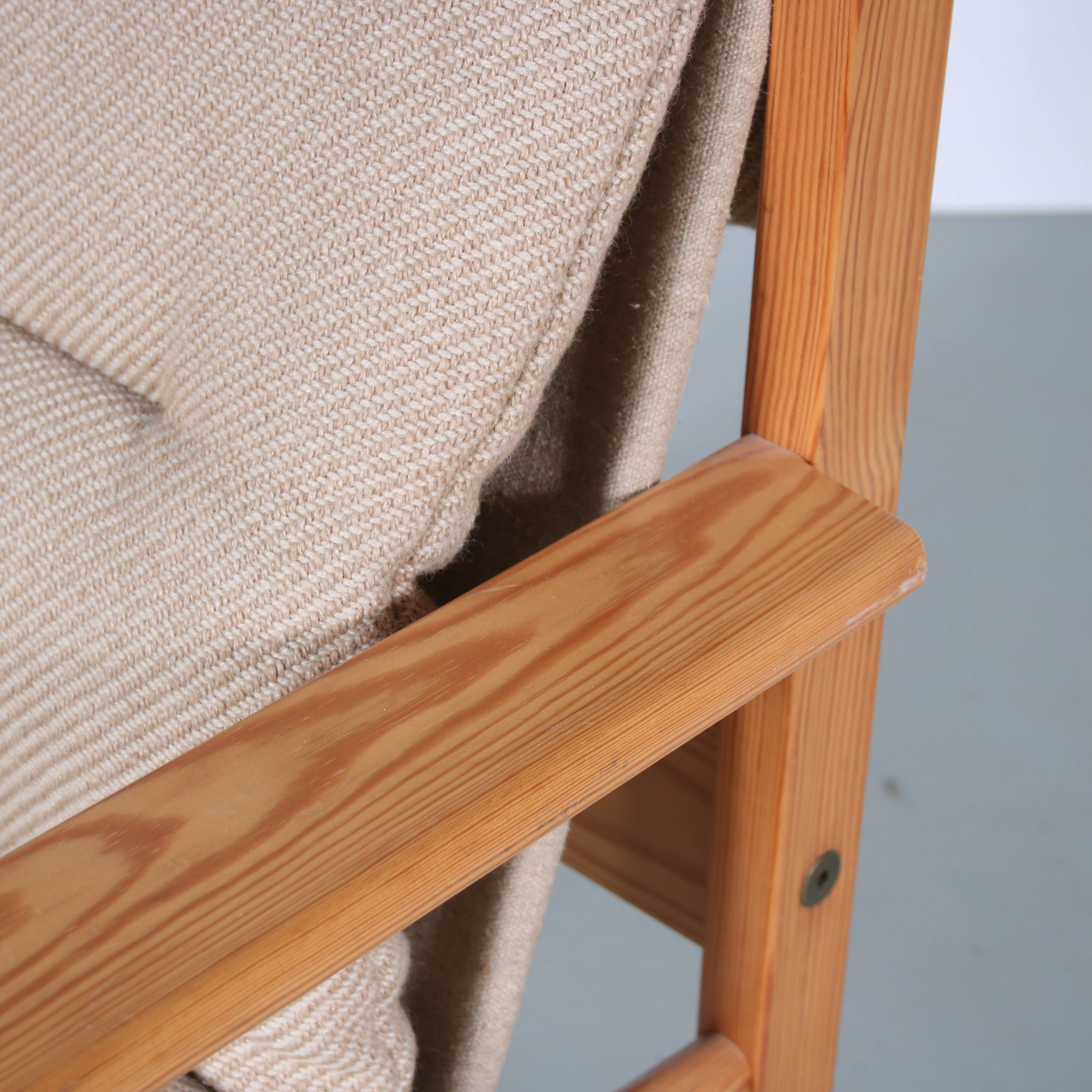1970s Easy chair by Sorlie Mobler Sarpsborg, Norway