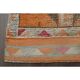 1970s Vintage Turkish Oushak Handmade Orange Runner Rug 86x367