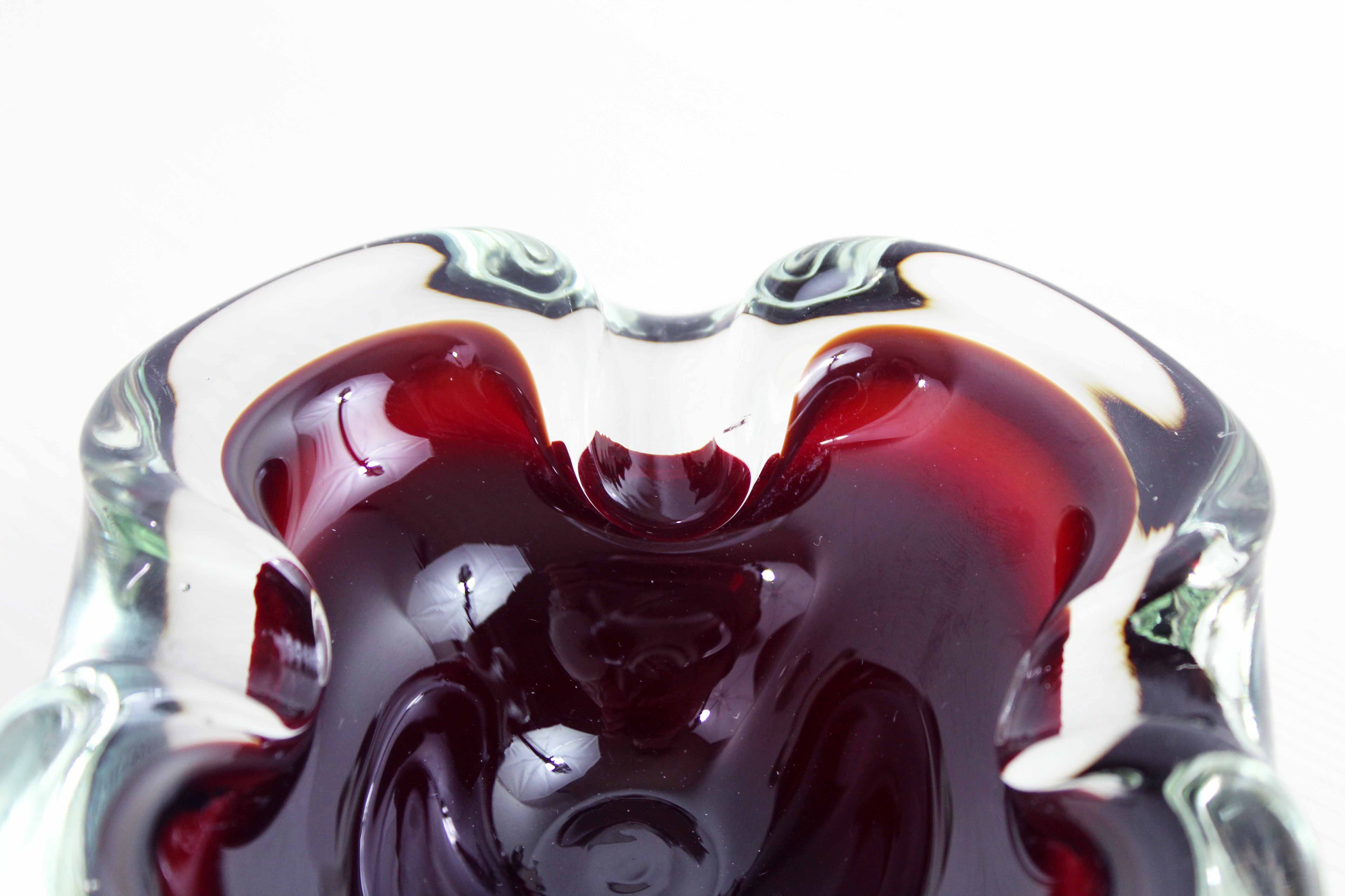 Murano glass ashtray