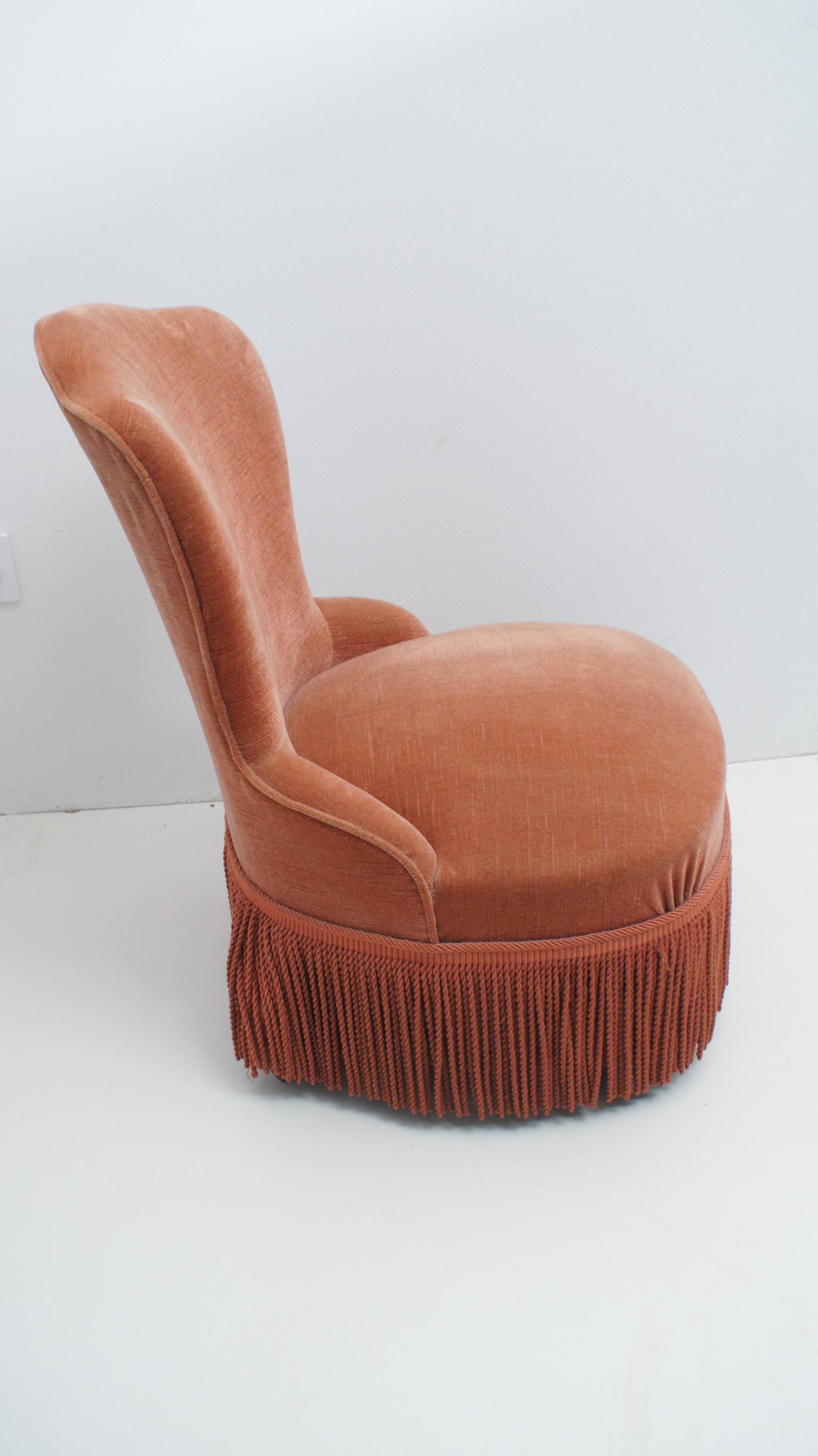 Fauteuil crapaud vintage