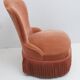 Fauteuil crapaud vintage