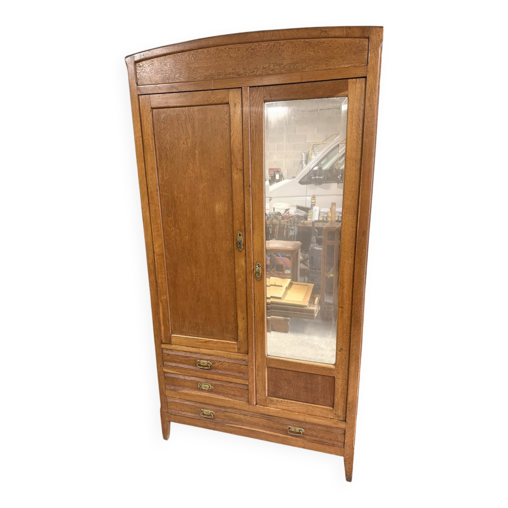Parisian wardrobe Art Deco chest of drawers