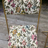 2 vintage Lafuma Chantazur folding chairs