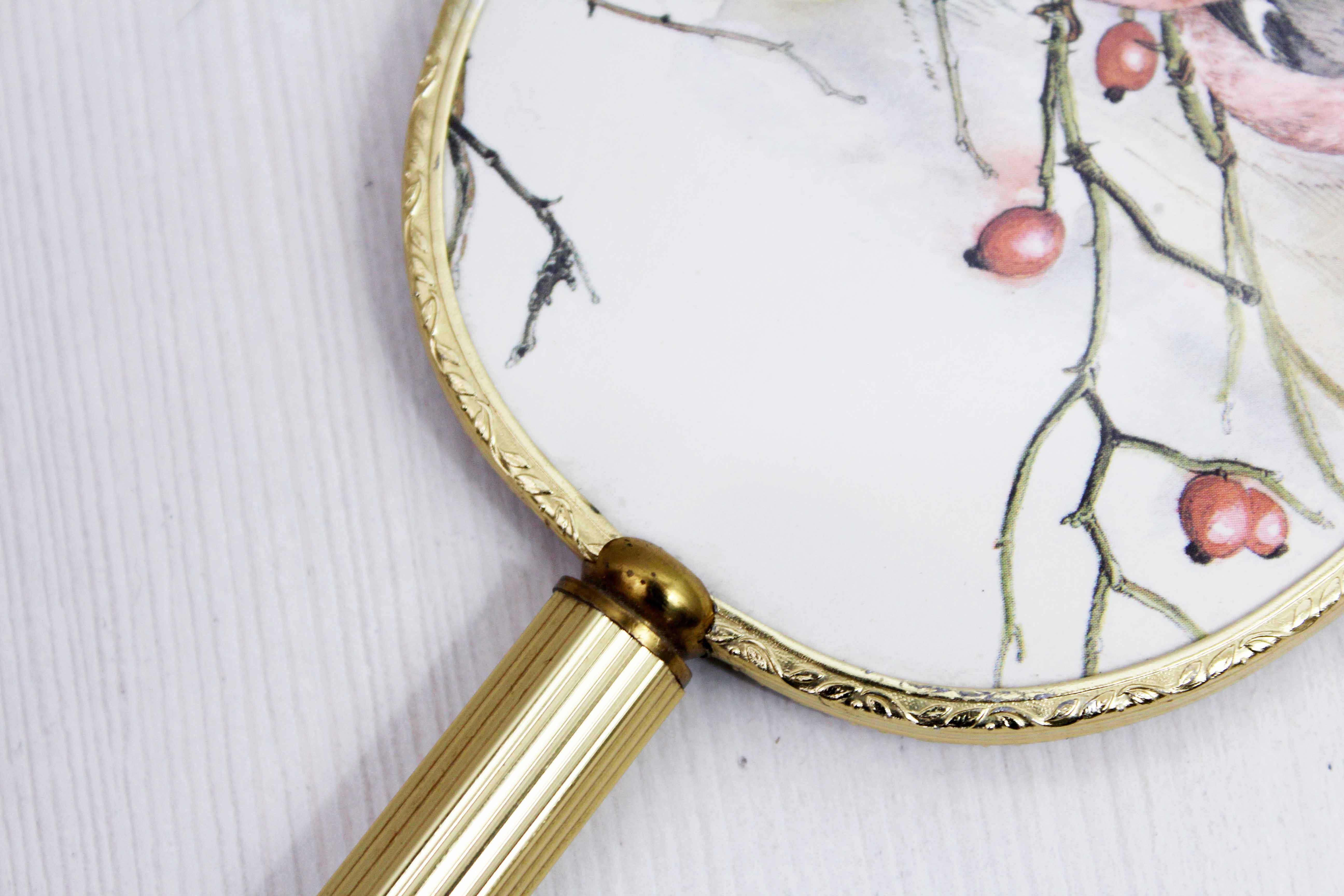 Miroir à main vintage