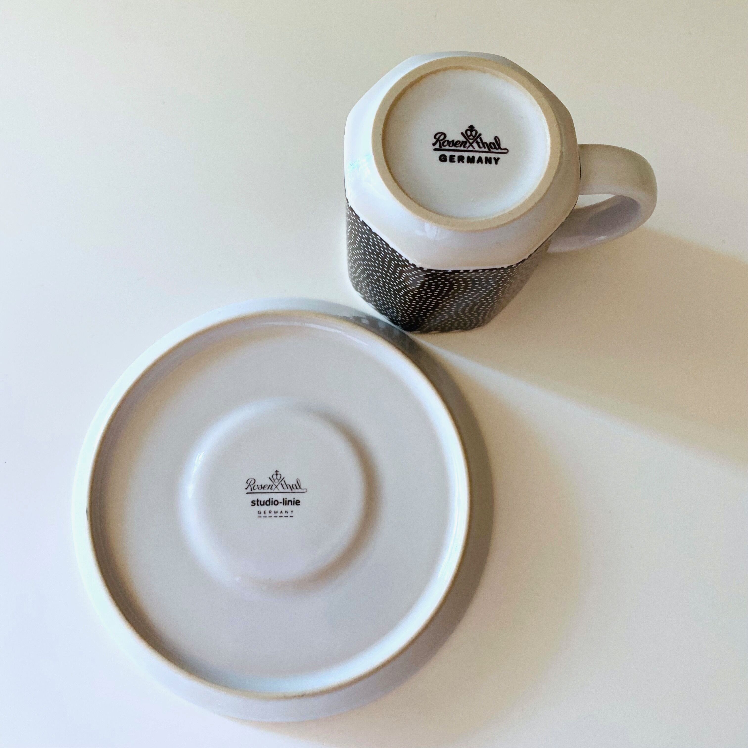 Rosenthal METROPOL Cup & Saucer set Pre-Owned Great Condition 
