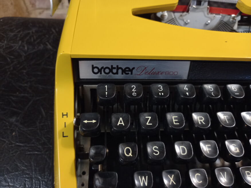 Brother Deluxe 800 typewriter | Selency
