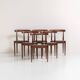 Set of 6 "Model 500" dining chairs by Alfred Hendrickx