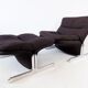 Chauffeuse Brunati Sandwich avec repose-pied par Ammanati & Vitelli