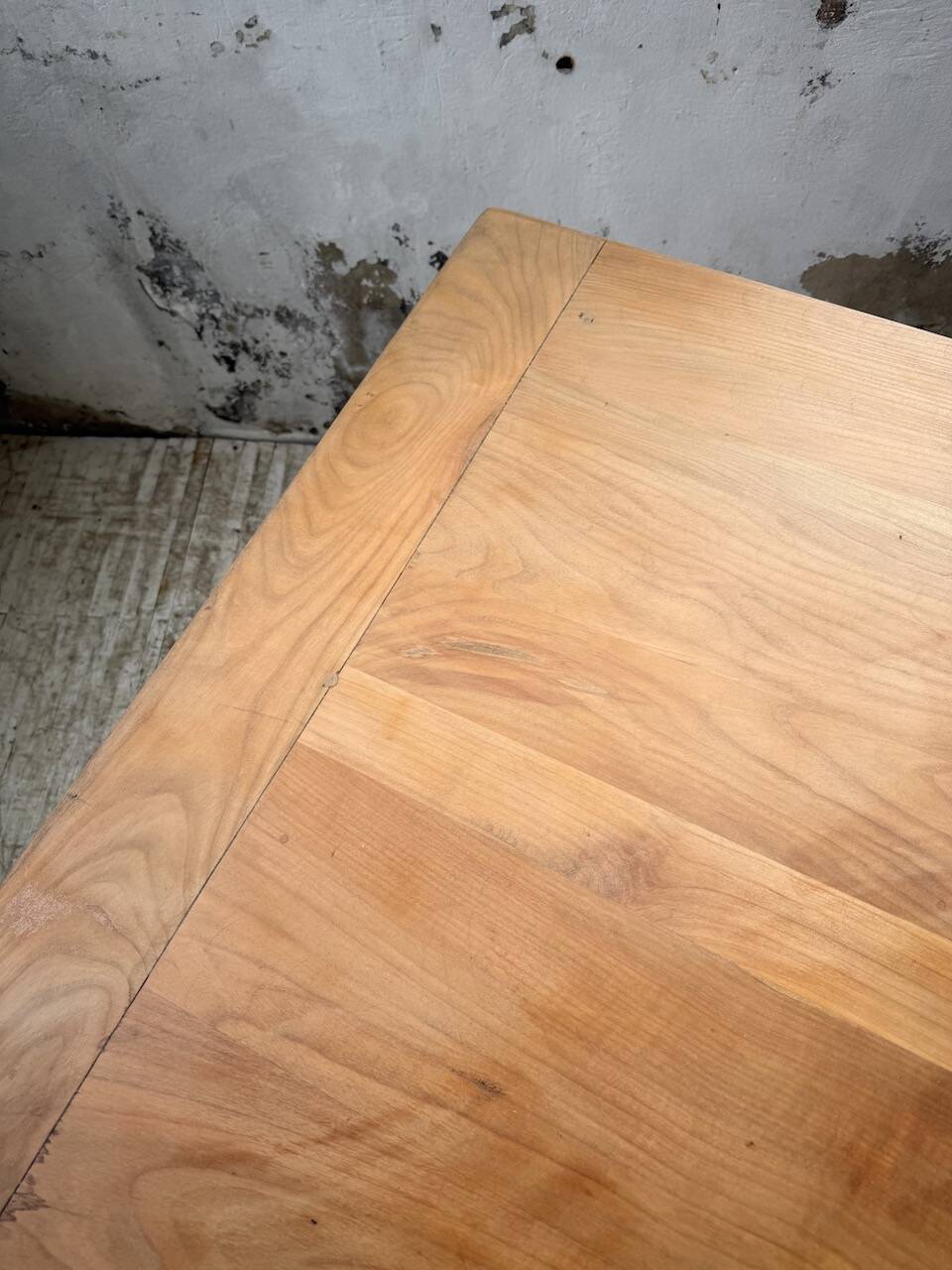 Table de ferme en merisier