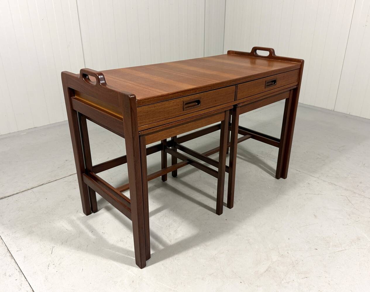 Tables gigognes en teck de Skaraborgs Möbelindustri, Suède