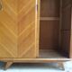 Vintage wardrobe with 2 sliding doors