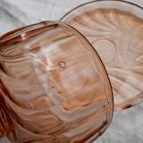 Orange glass bell and its top