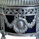Silverware, sugar bowl in silver Louis XVI style, hallmarks late 18th century.