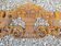 Cast iron pediment with birds