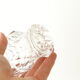 Moulded glass vase