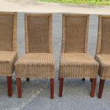 Rattan chair set