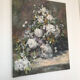 Painting flower bouquet still life