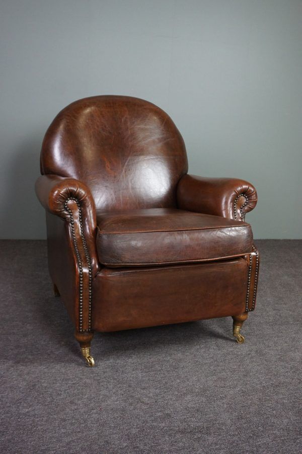 Sheepskin armchair