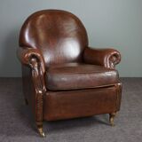 Sheepskin armchair