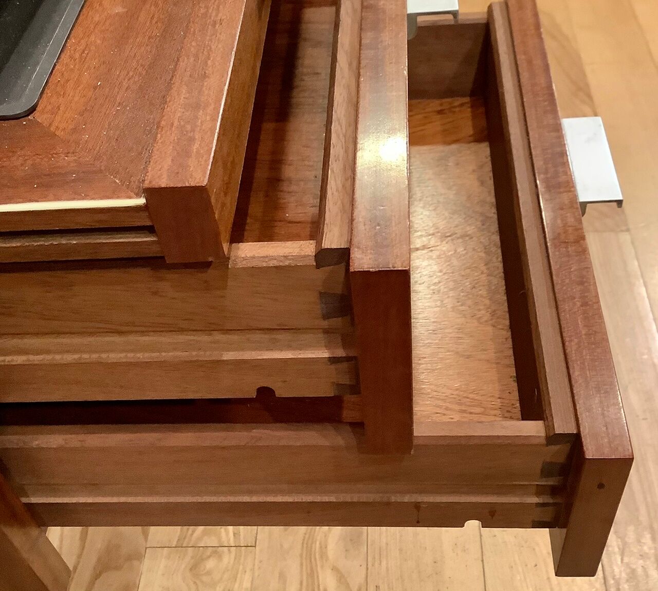 Mahogany office by George Nelson for Furniture International, c. 1970