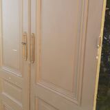 2 pairs of large 19th-century Haussmann-style cupboard doors.