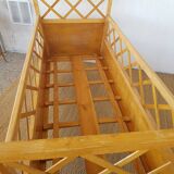 Wooden children's bed