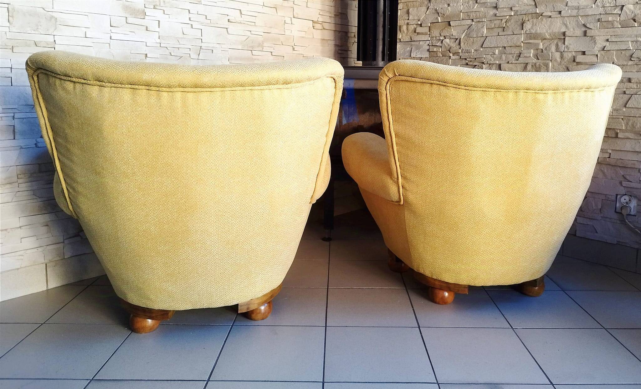 Armchairs Czehoslovakia, 1960s, Set of 2