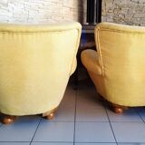 Armchairs Czehoslovakia, 1960s, Set of 2