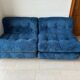 Paire de fauteuils / chauffeuses amanta par mario bellini