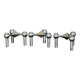 Trio of 1960's vintage candle holder by Stoff Nagel