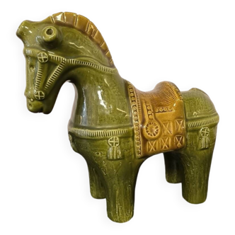 Ceramic horse by Aldo Londi for Bitossi