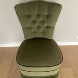 Toad velvet armchair