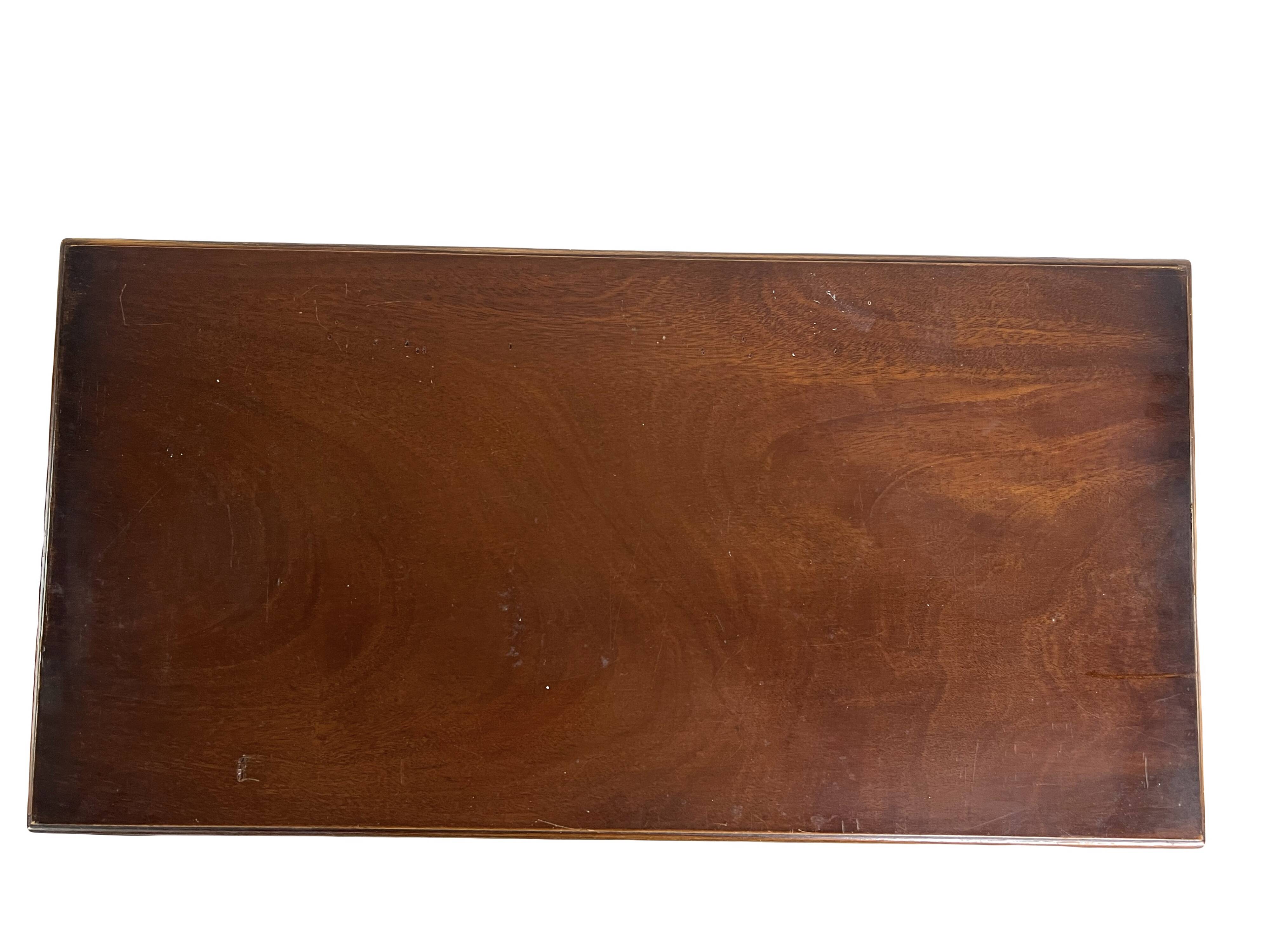 Mahogany chest of drawers – Burton Reproductions, England, 1970s