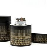 Hans Theo Baumann, Hollywood regency porcelain smoking set, Rosenthal Germa