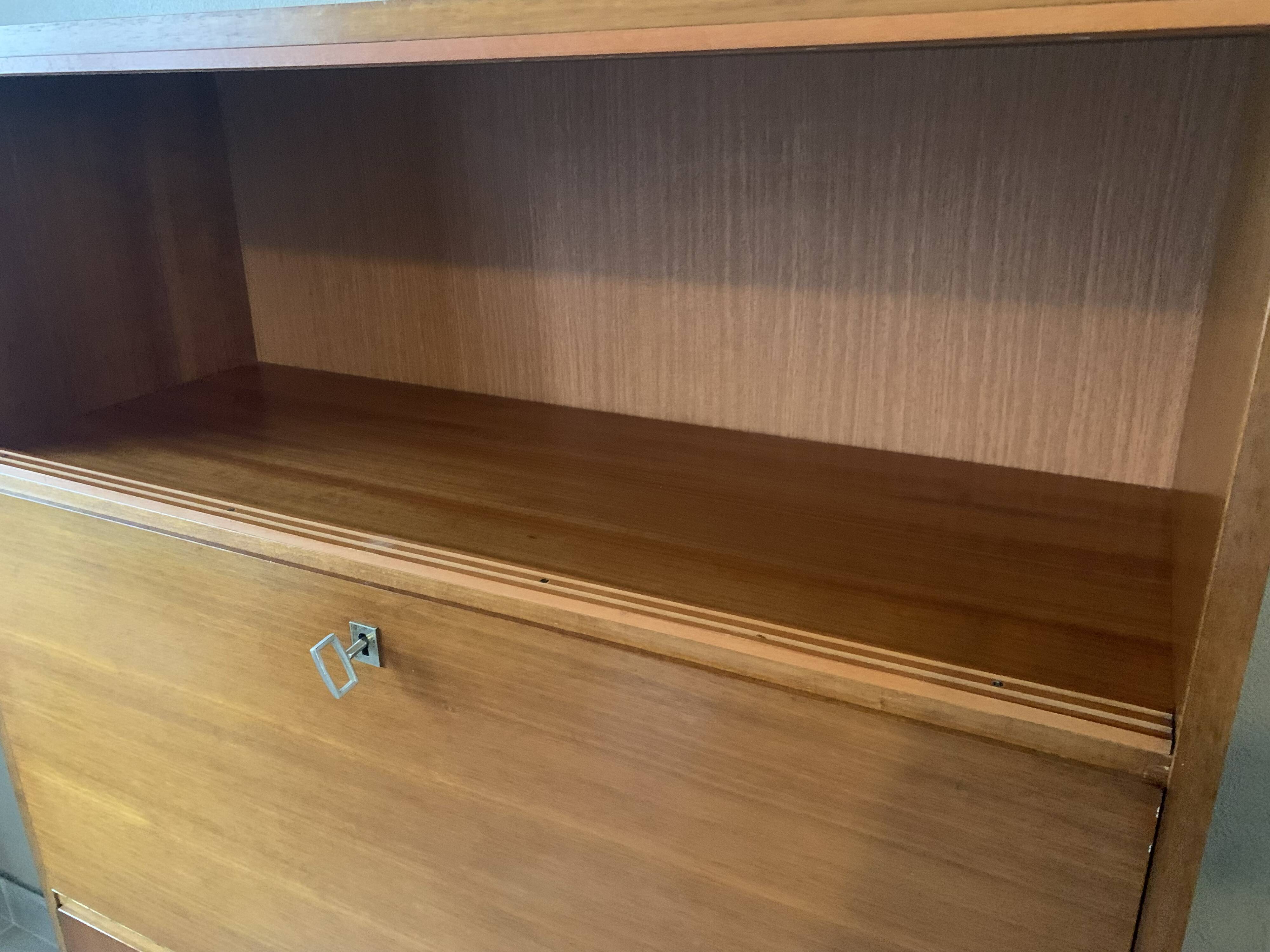 Scandinavian teak secretary, 1960s