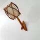 Paire d'appliques en rotin Louis Sognot