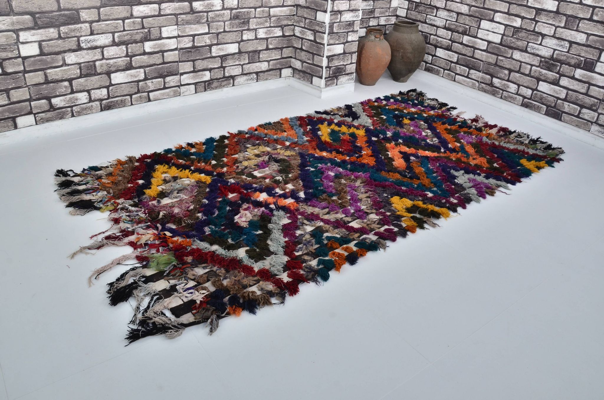 Tribal Oushak Turkish Kilim sku 3079