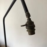 E-reader magazine holder vintage ceramic floor lamp