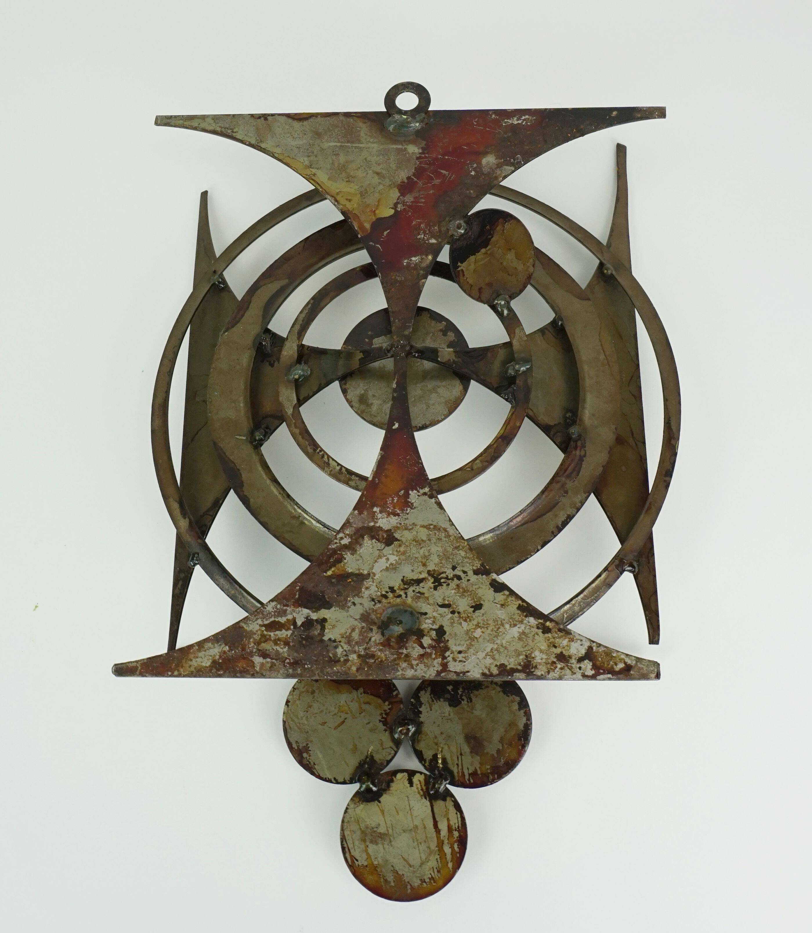 Henrik horst denmark wall candle holder iron brutalistic style