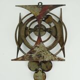 Henrik horst denmark wall candle holder iron brutalistic style