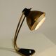 Rare large Mid Century Modern brass table lamp with beautiful patina