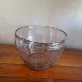 Coupe, saladier  en verre de Biot