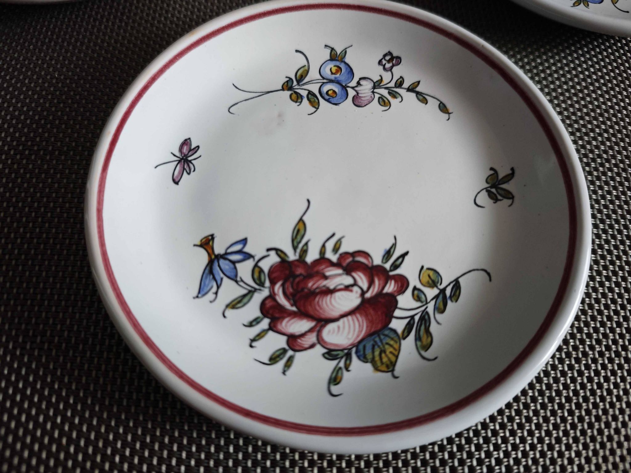 Malicorne earthenware soap dish/cup - Emile Tessier (1887 - 1971)