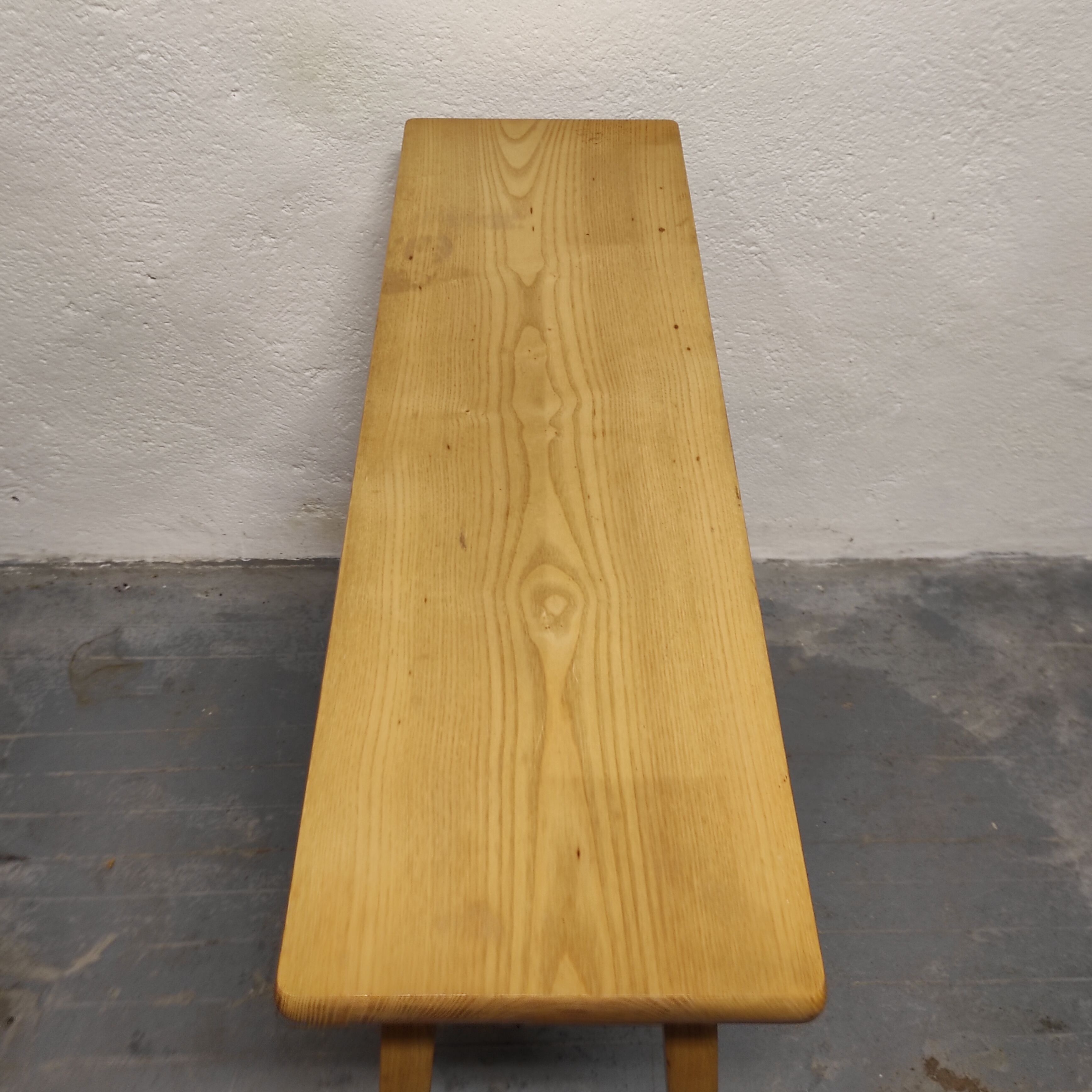 Vintage solid wood console