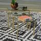 Nested tables in gold metal