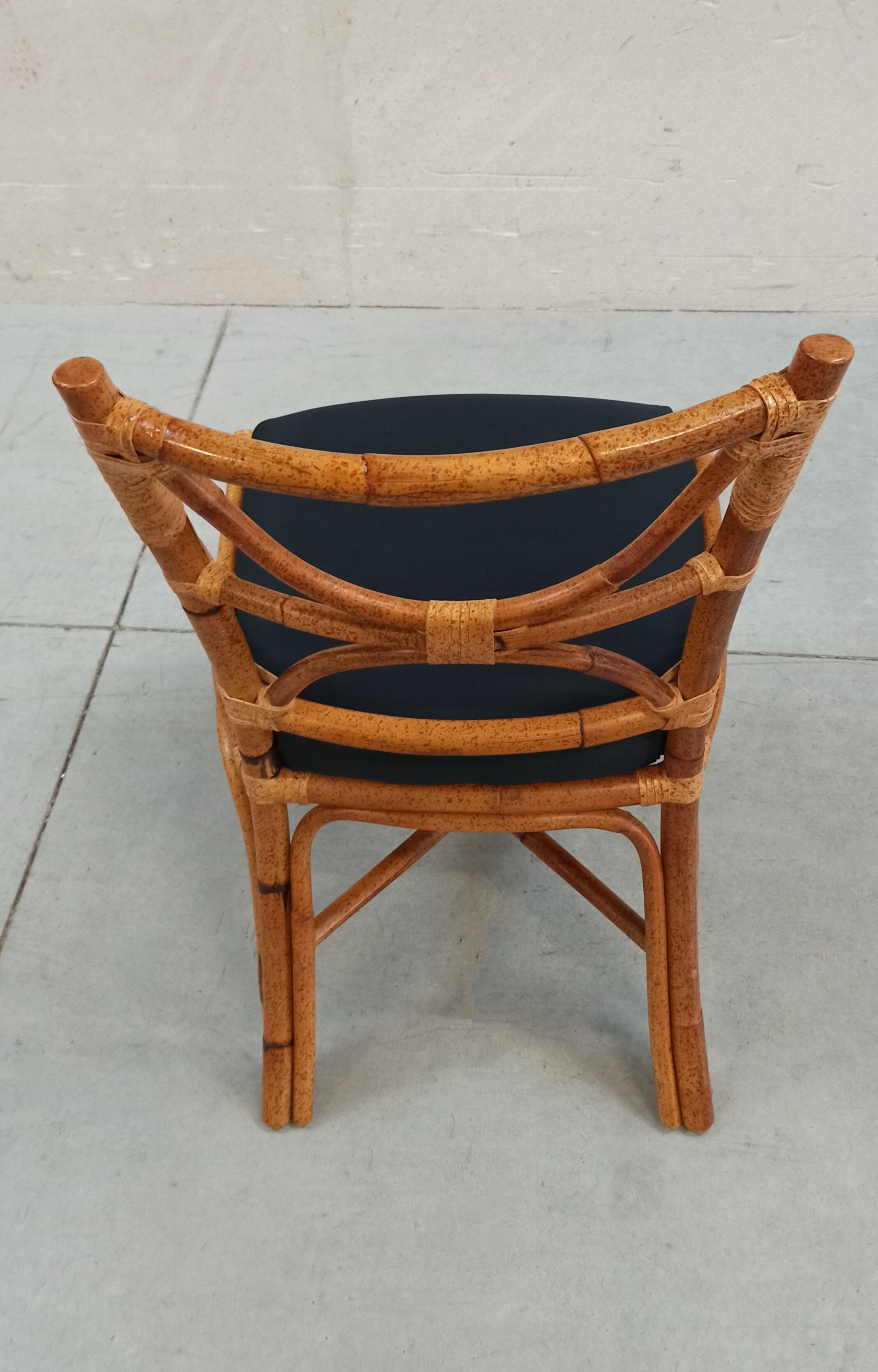 Chaise en bambou Roche Bobois 80's