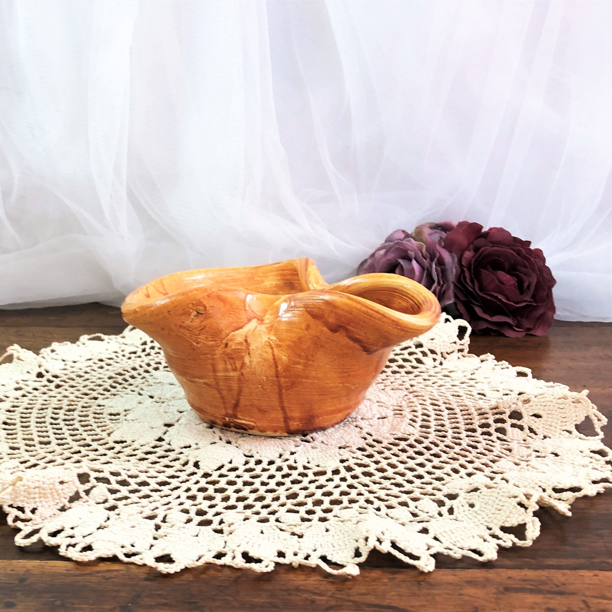 Decorative cup handmade pocket empty-pocket freeform hand painted
