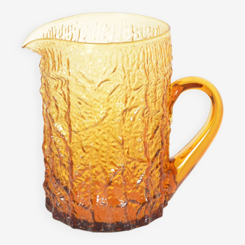 Whitefriars amber decanter